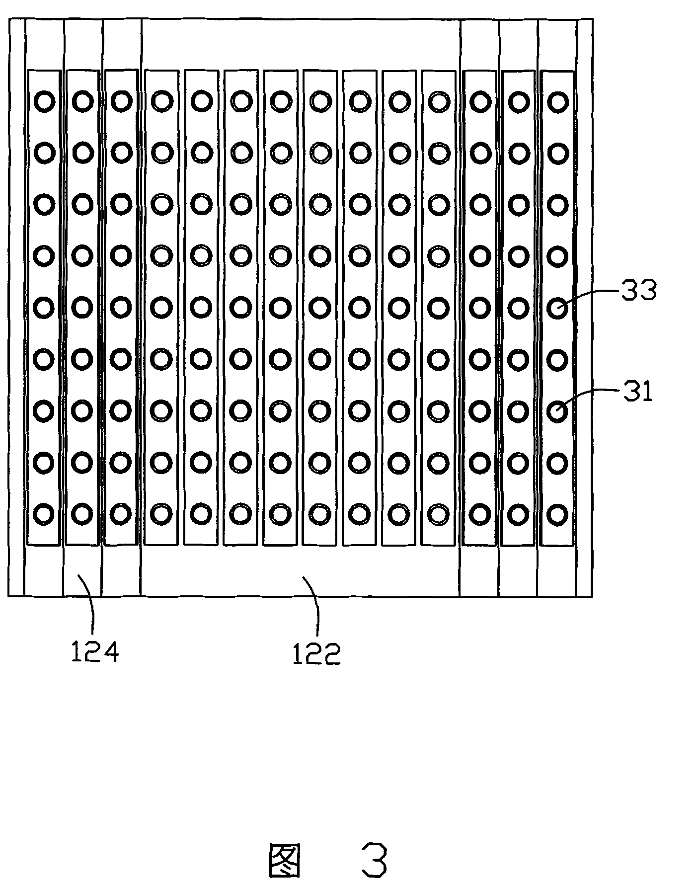 LED module group with cooling structure