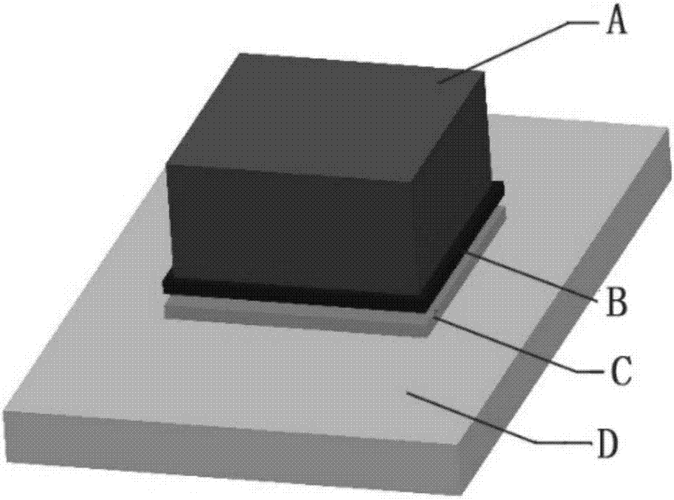 Method for brazing ceramic and metal by adopting composite high-entropy alloy solder