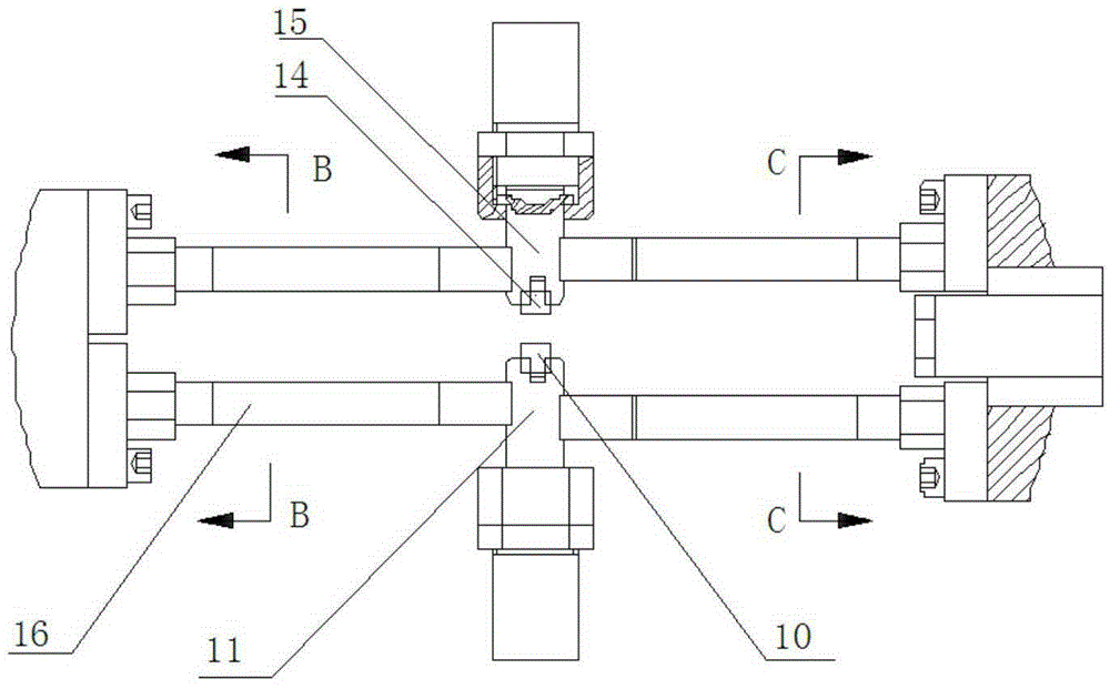 High-temperature electric resistance furnace used for fretting wear tests