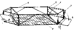 Folding safety lifeboat