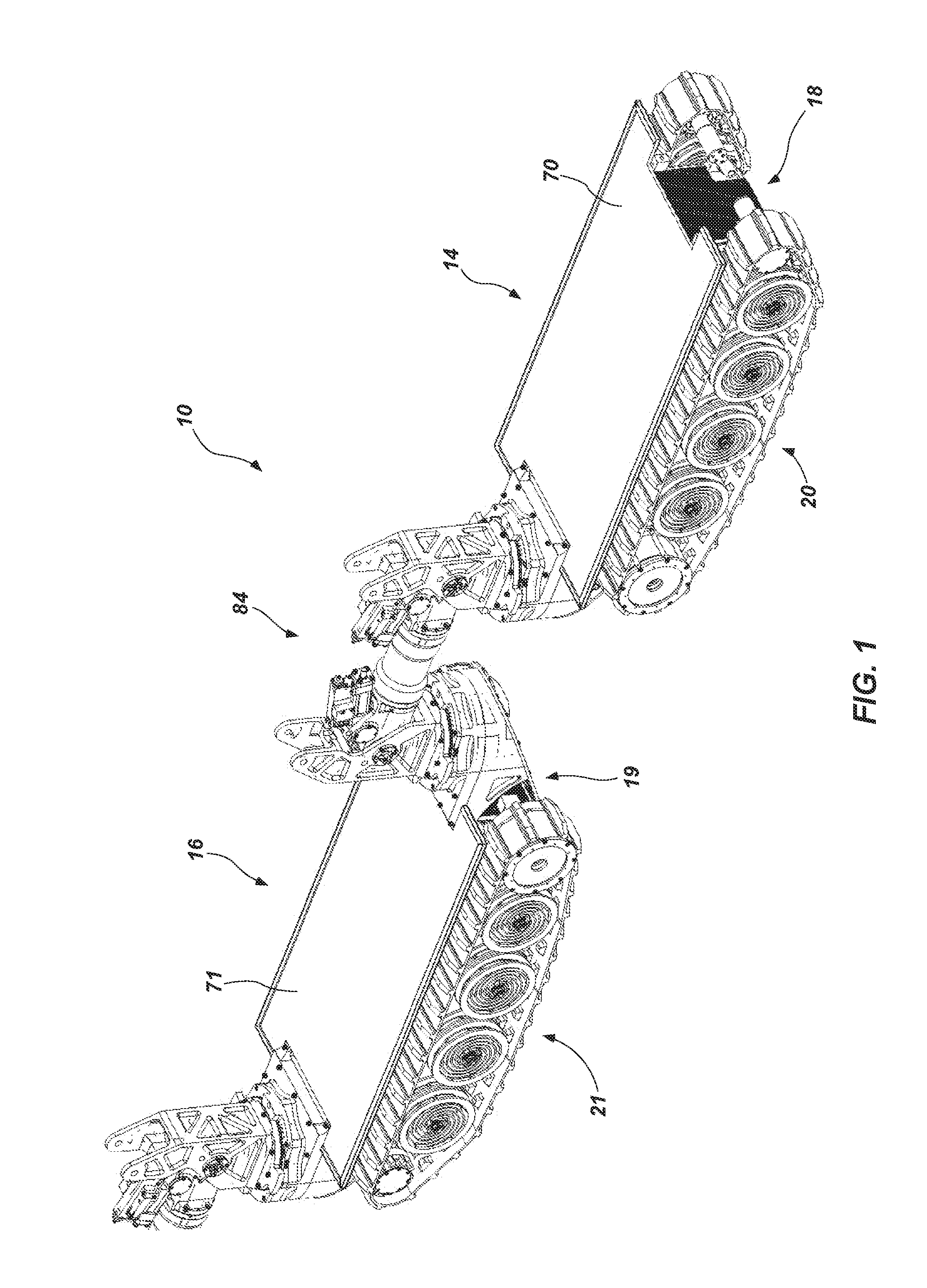 Robotic Mobile Low-Profile Transport Vehicle