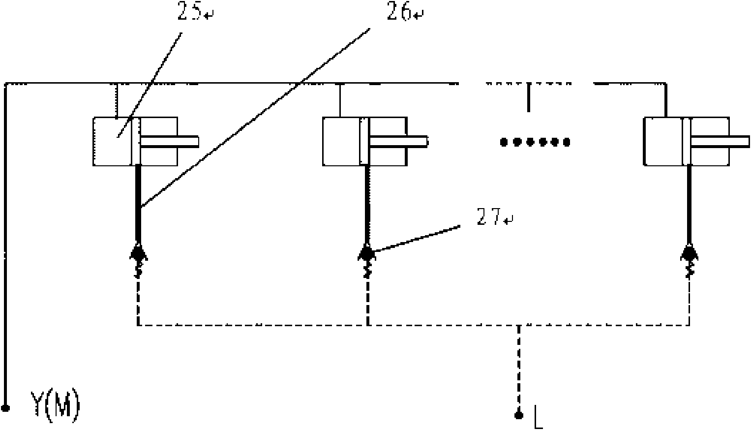 Integration hydraulic brake system of wind generating set