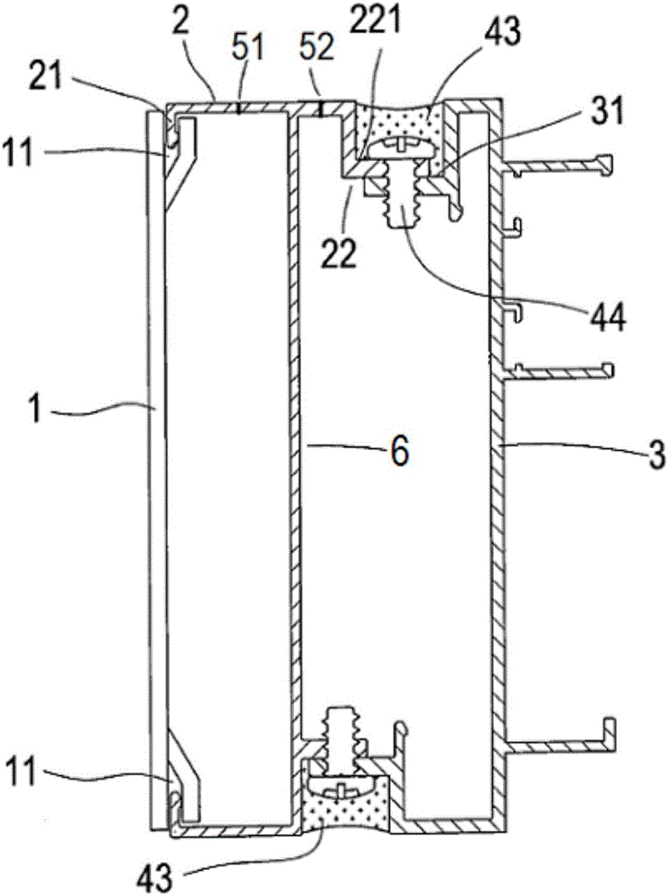 Window connection assembly easy to disassemble and assemble