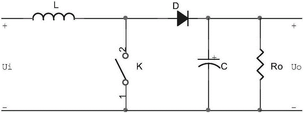 DC chopping and boosting circuit