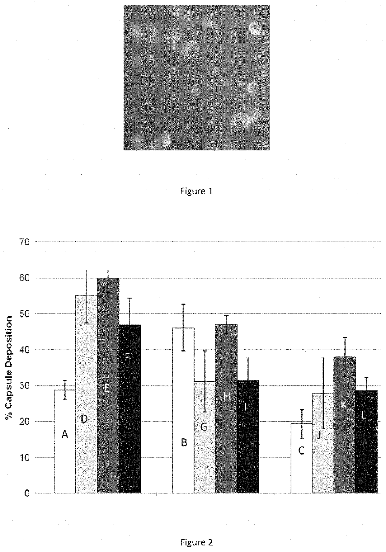 Process for preparing polysuccinimide derivatives-based microcapsules