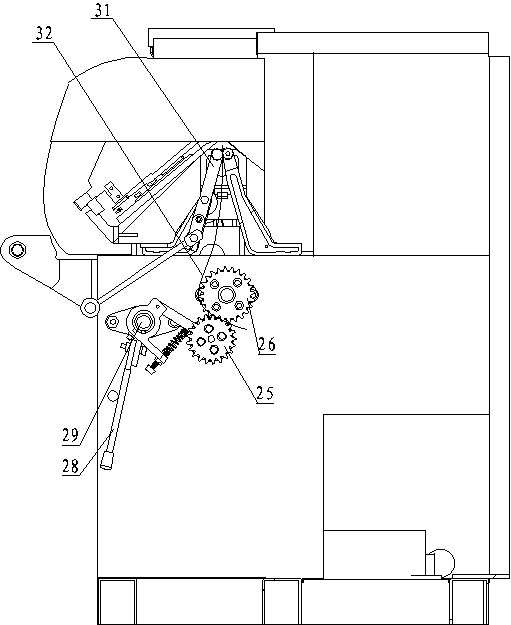 Rolling adjusting roller device of fully-automatic computerized flat knitting machine