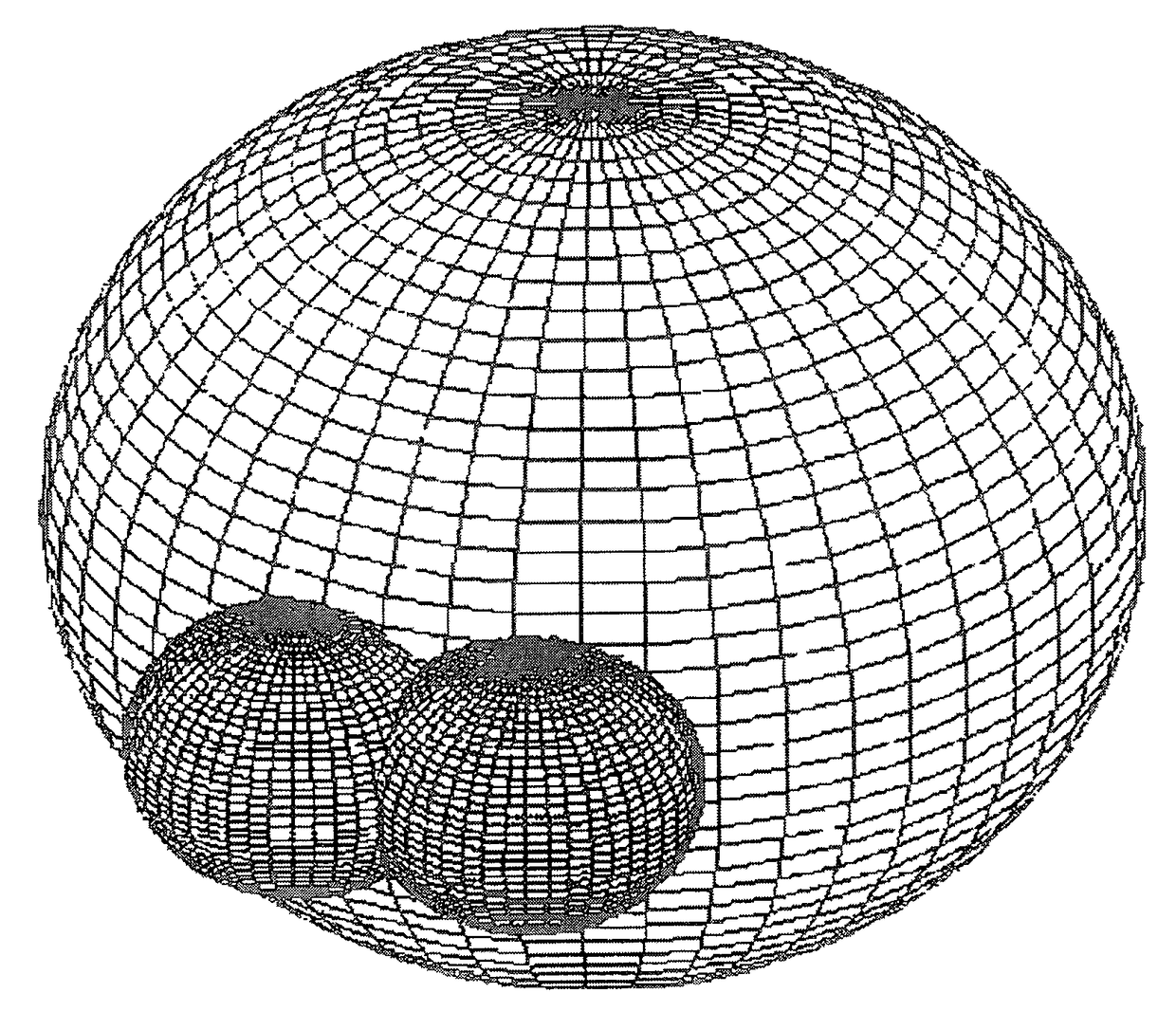 Method for determining the geographic coordinates of pixels in SAR images