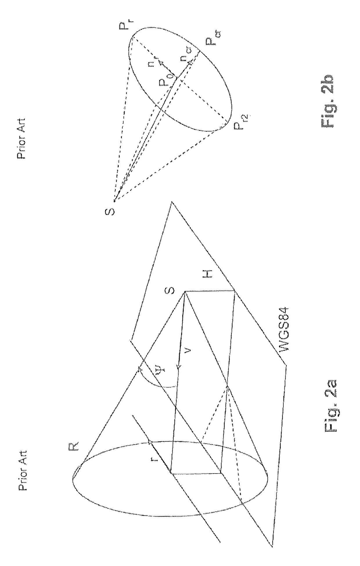 Method for determining the geographic coordinates of pixels in SAR images