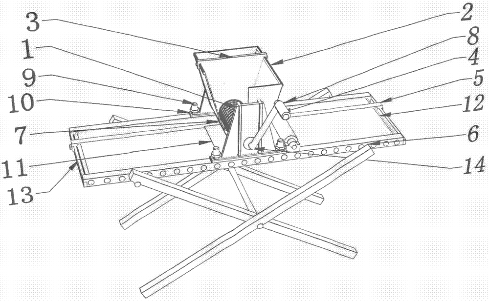 Tile plastering machine