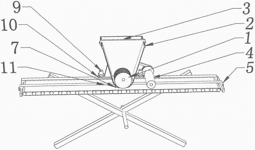 Tile plastering machine