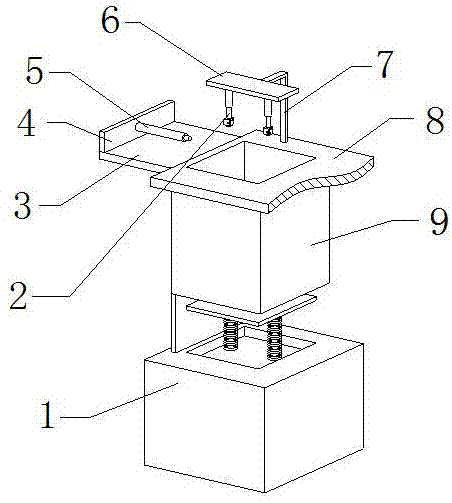 Online feeding mechanism based on industrial machines