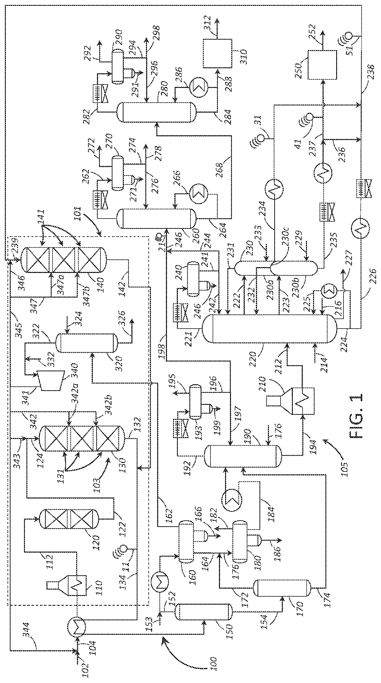 Process for hydrocracking a hydrocarbon feed stream