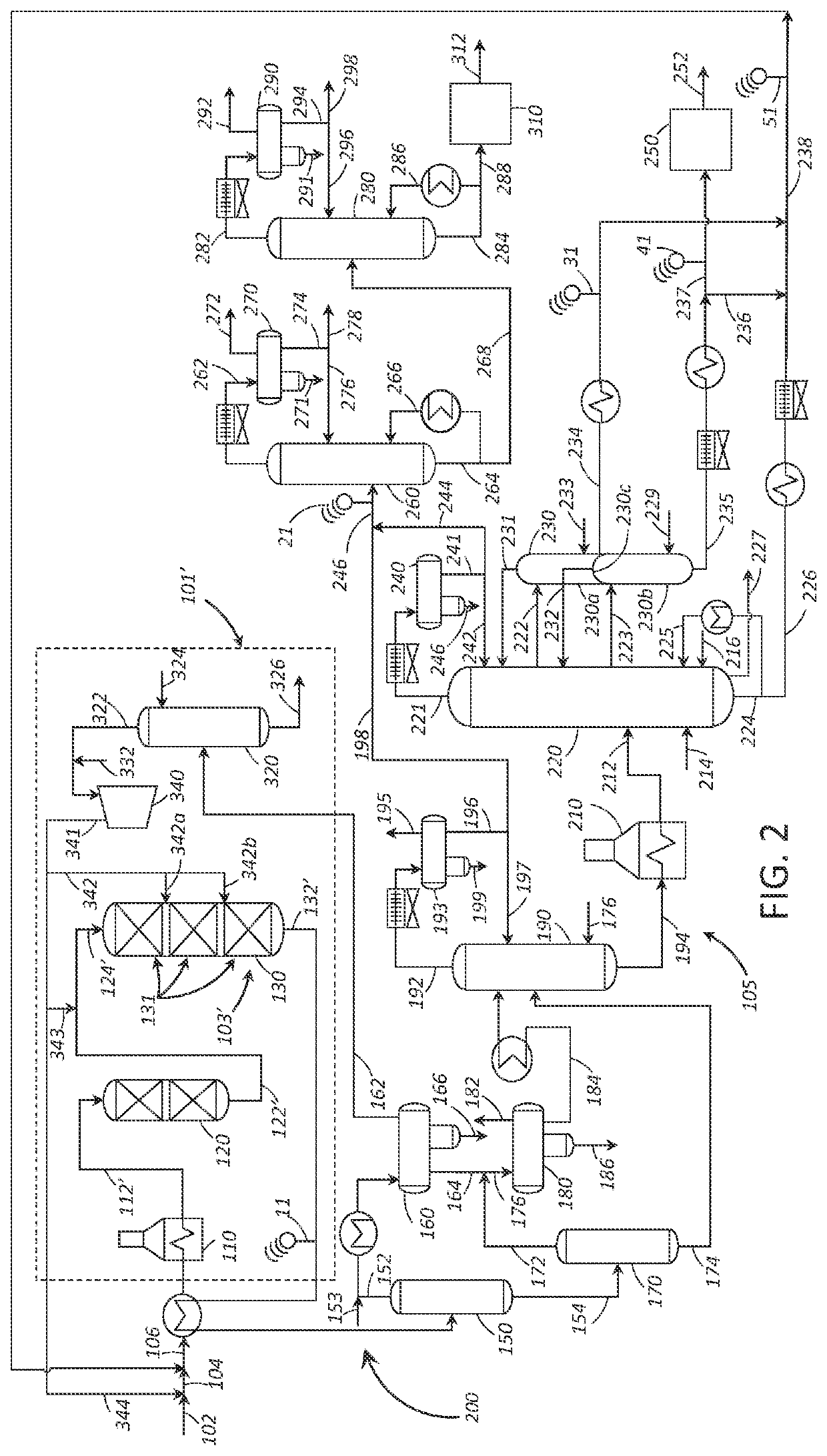 Process for hydrocracking a hydrocarbon feed stream