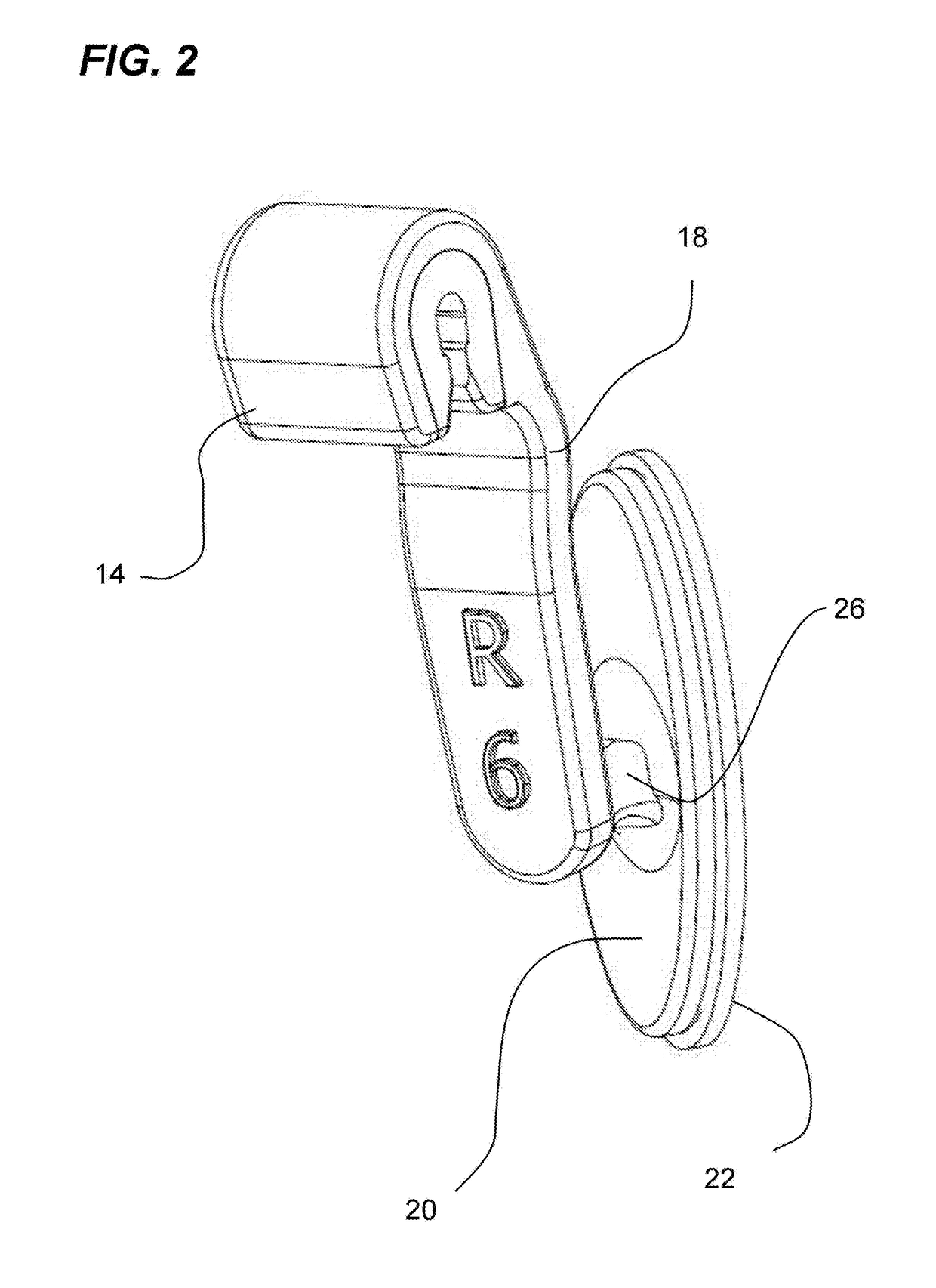 Field of view enlarging clip-on mirror for use in combination with eyewear