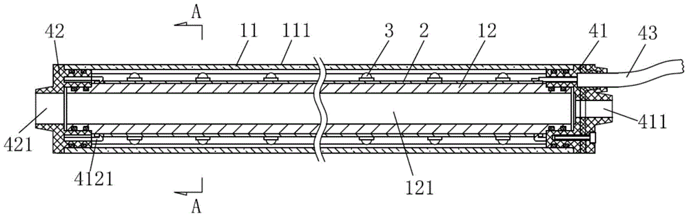 Omnidirectional photocatalyst super-power LED lamp