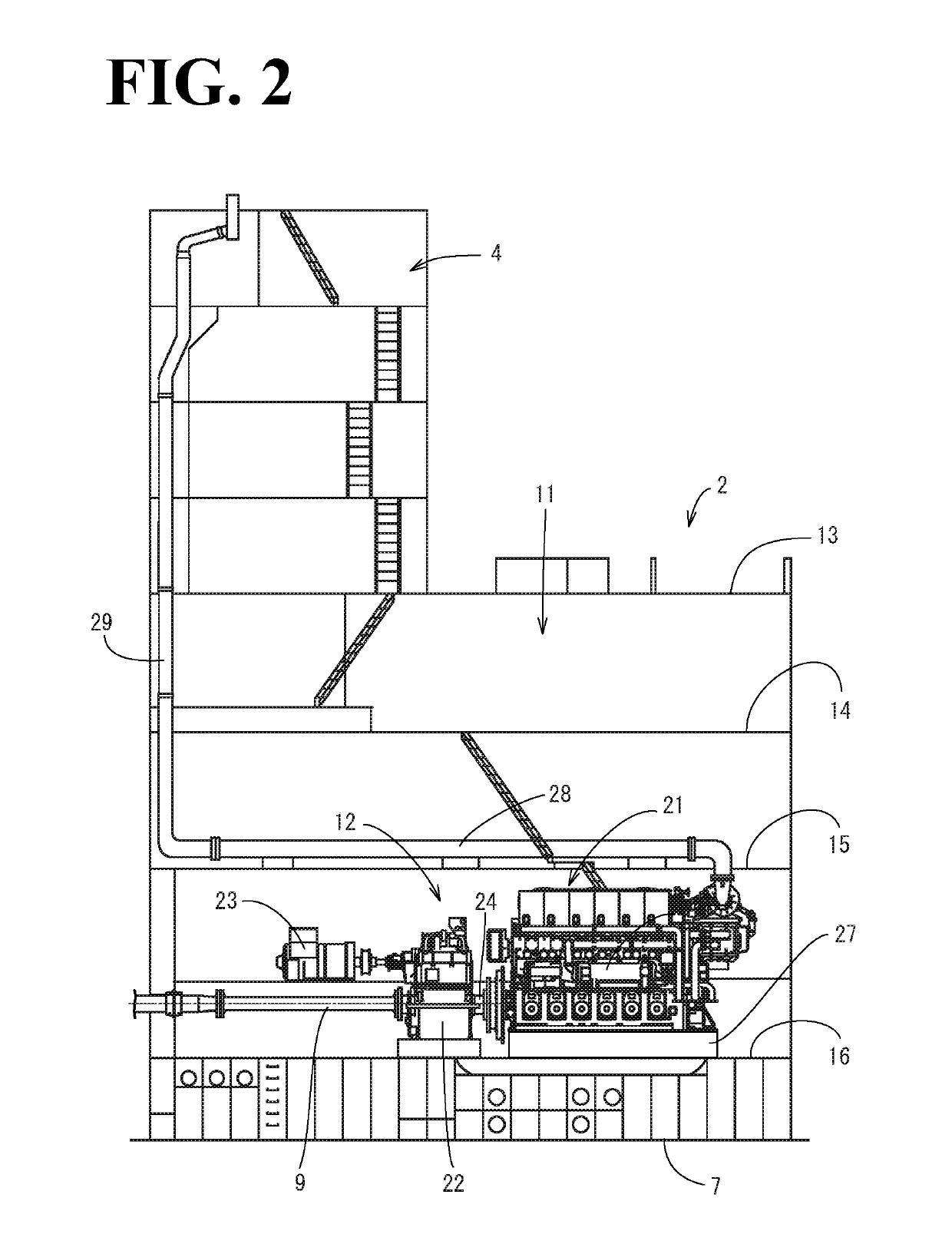 Engine device