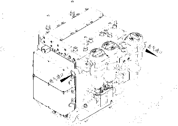 Modular integrated compressed air purification device