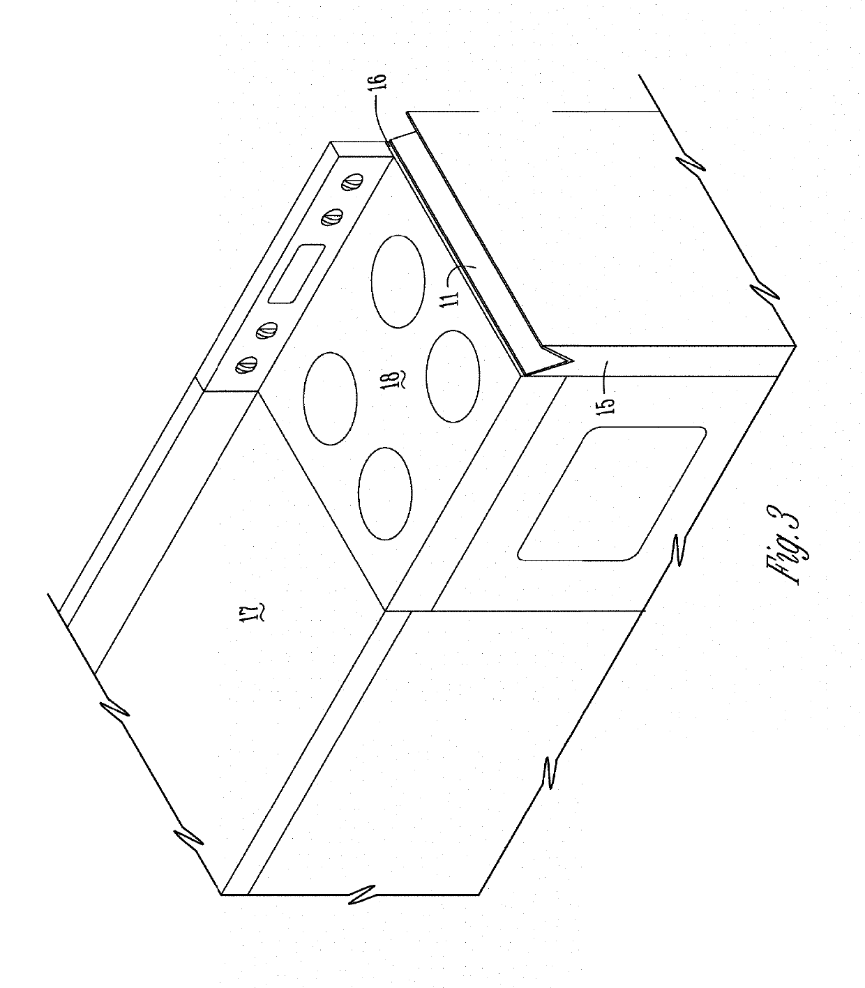 Device for preventing small items from falling between several objects