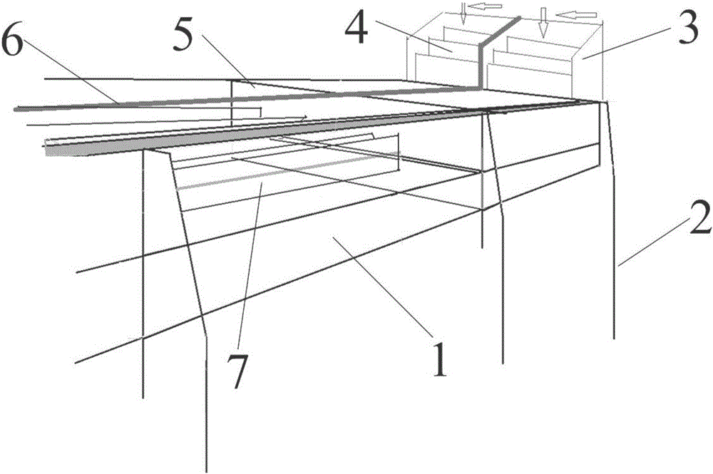 Courtyard stereoscopic breeding method for leeches