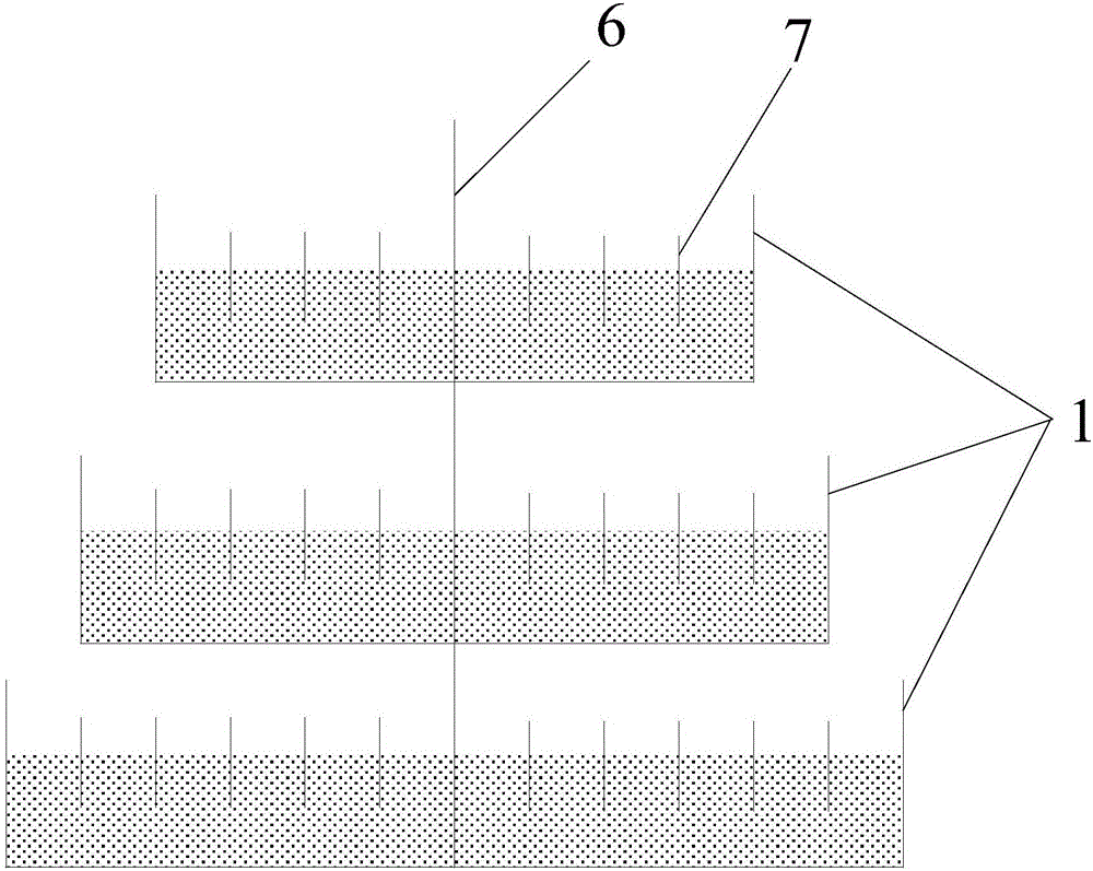 Courtyard stereoscopic breeding method for leeches