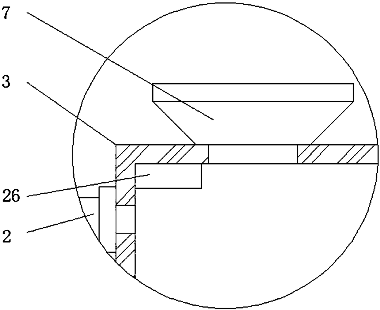 Processing and mixing device for pharmaceutical engineering