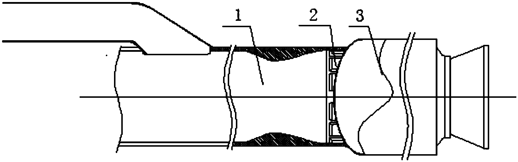 Air bleeder for ramjet