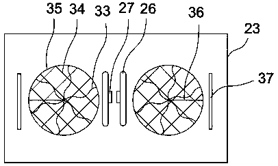 Energy-saving and environmental flowerpot cleaning device