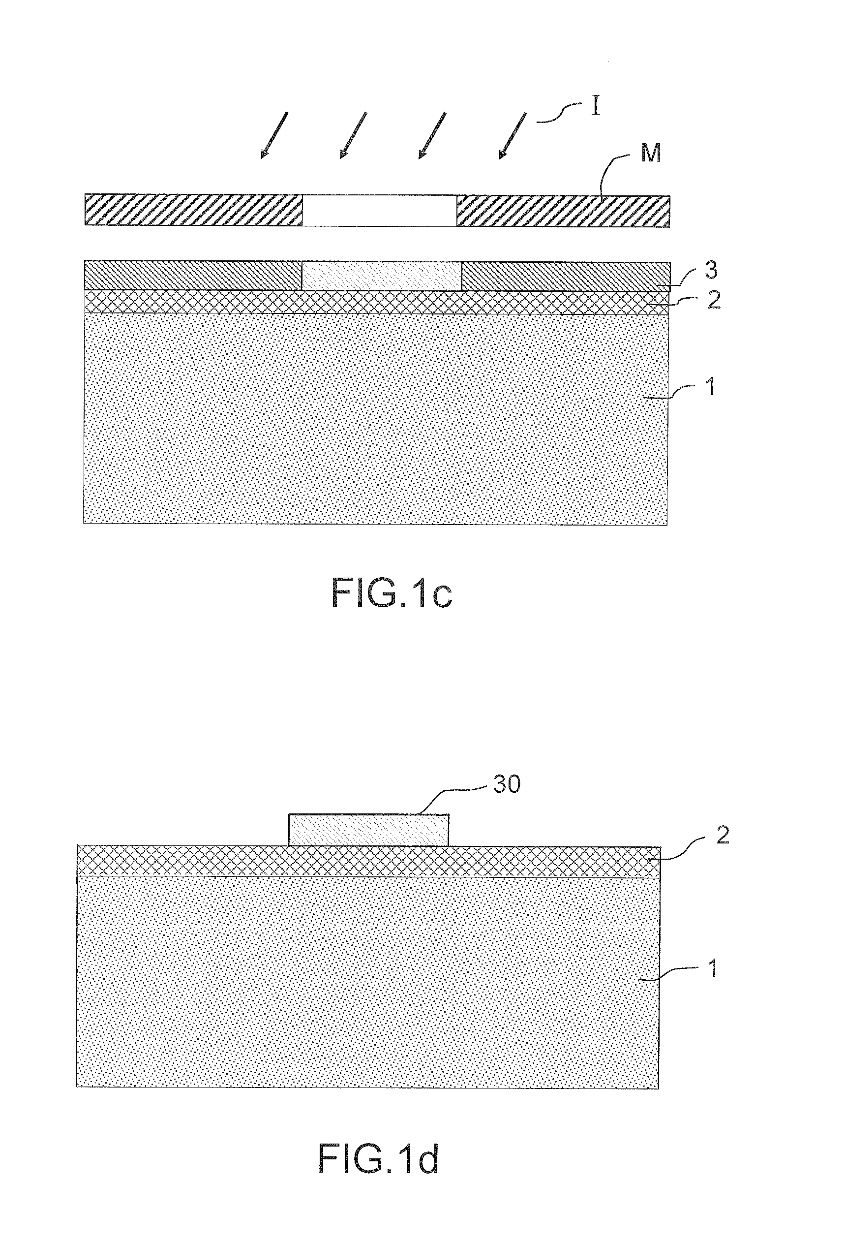 Method for the Collective Fabrication of Carbon Nanofibers on the Surface of Micropatterns Constructed on the Surface of a Substrate and Structure Comprising Nanofibers on the Surface of Micropatterns