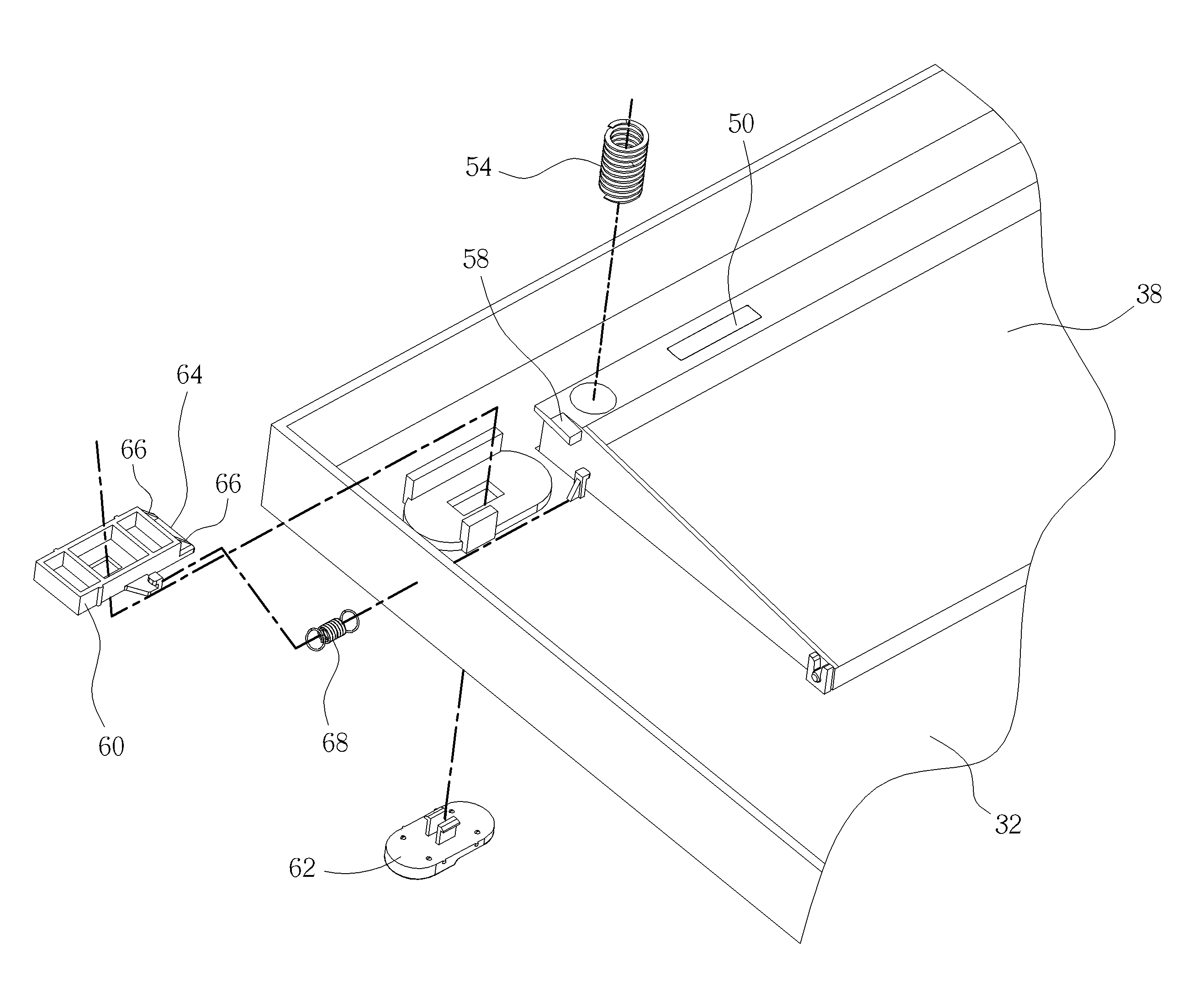 Lifting mechanism and electronic device therewith