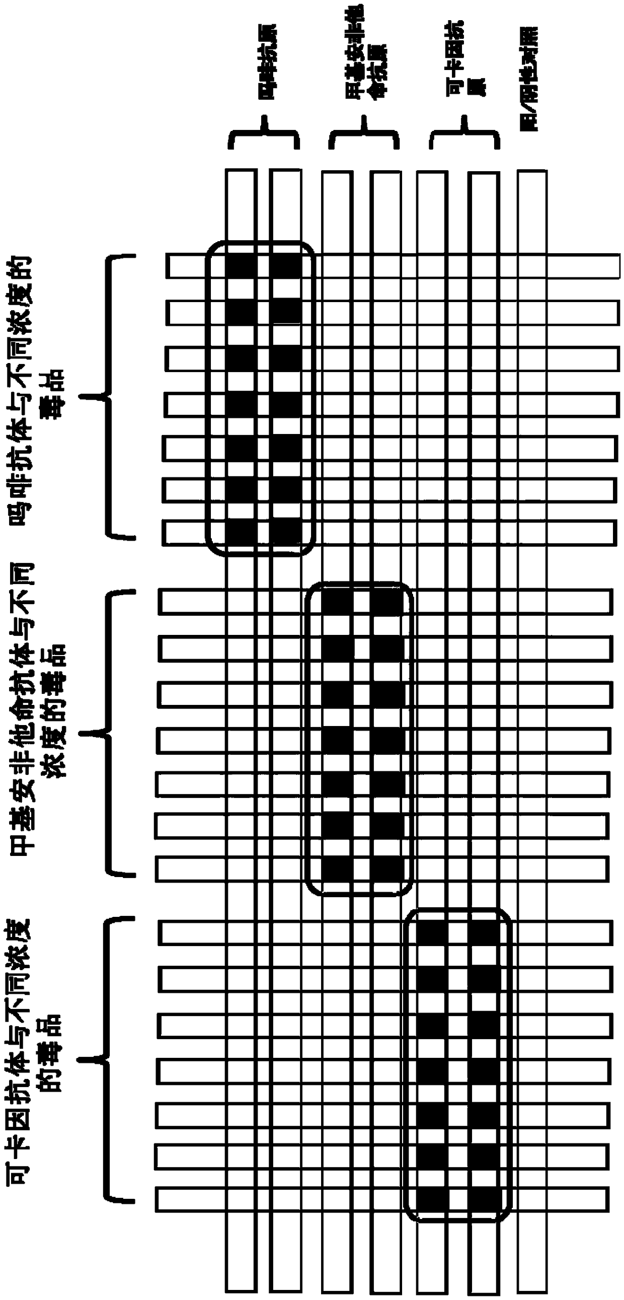 Microfluidics immune chip analysis method based on magnetic particle nano-enzyme, and application