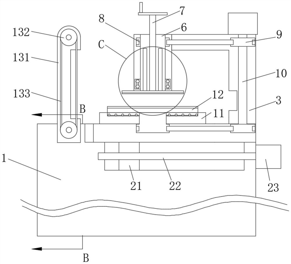 Silicon wafer cutting device