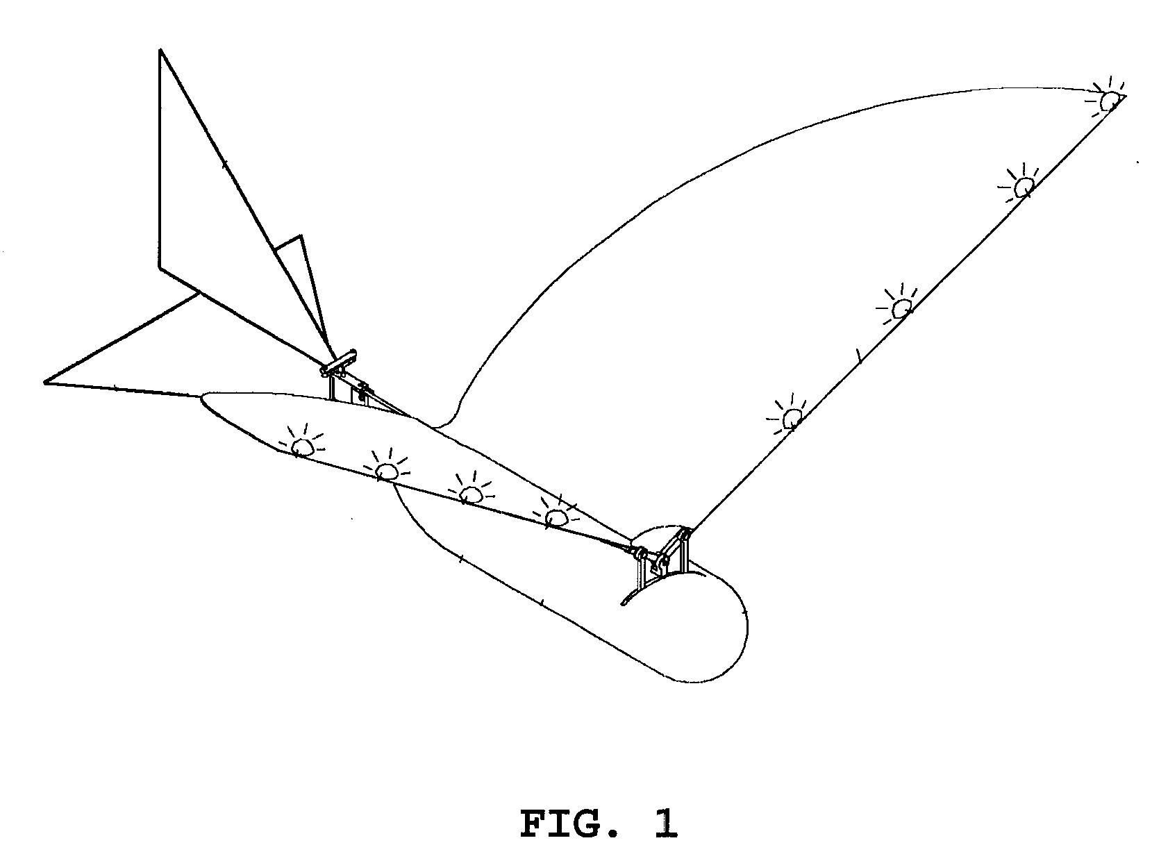 Remote-controlled fluttering object capable of flying forward in upright position