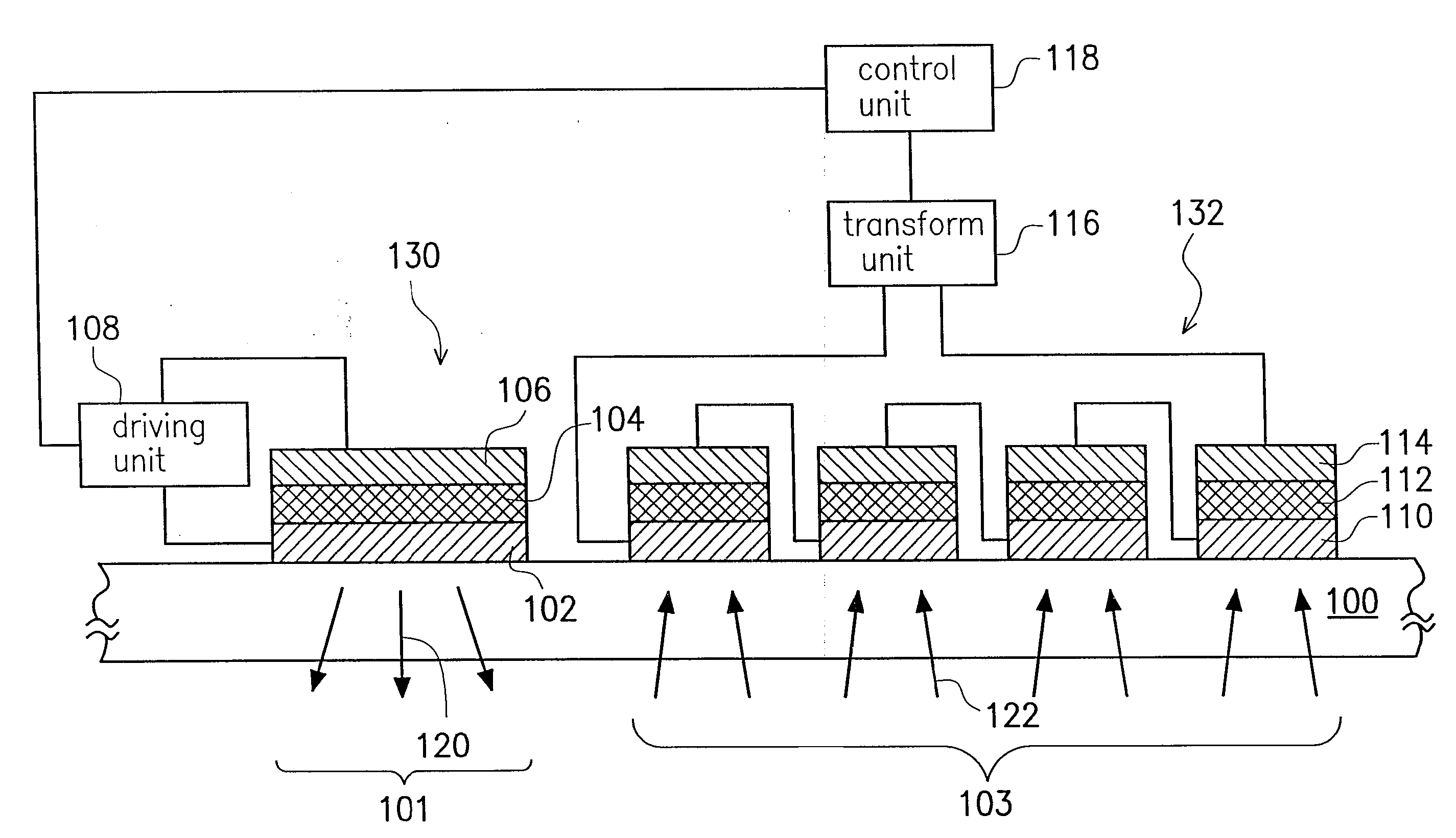 Fabricating method of an organic electroluminescent device having solar cells