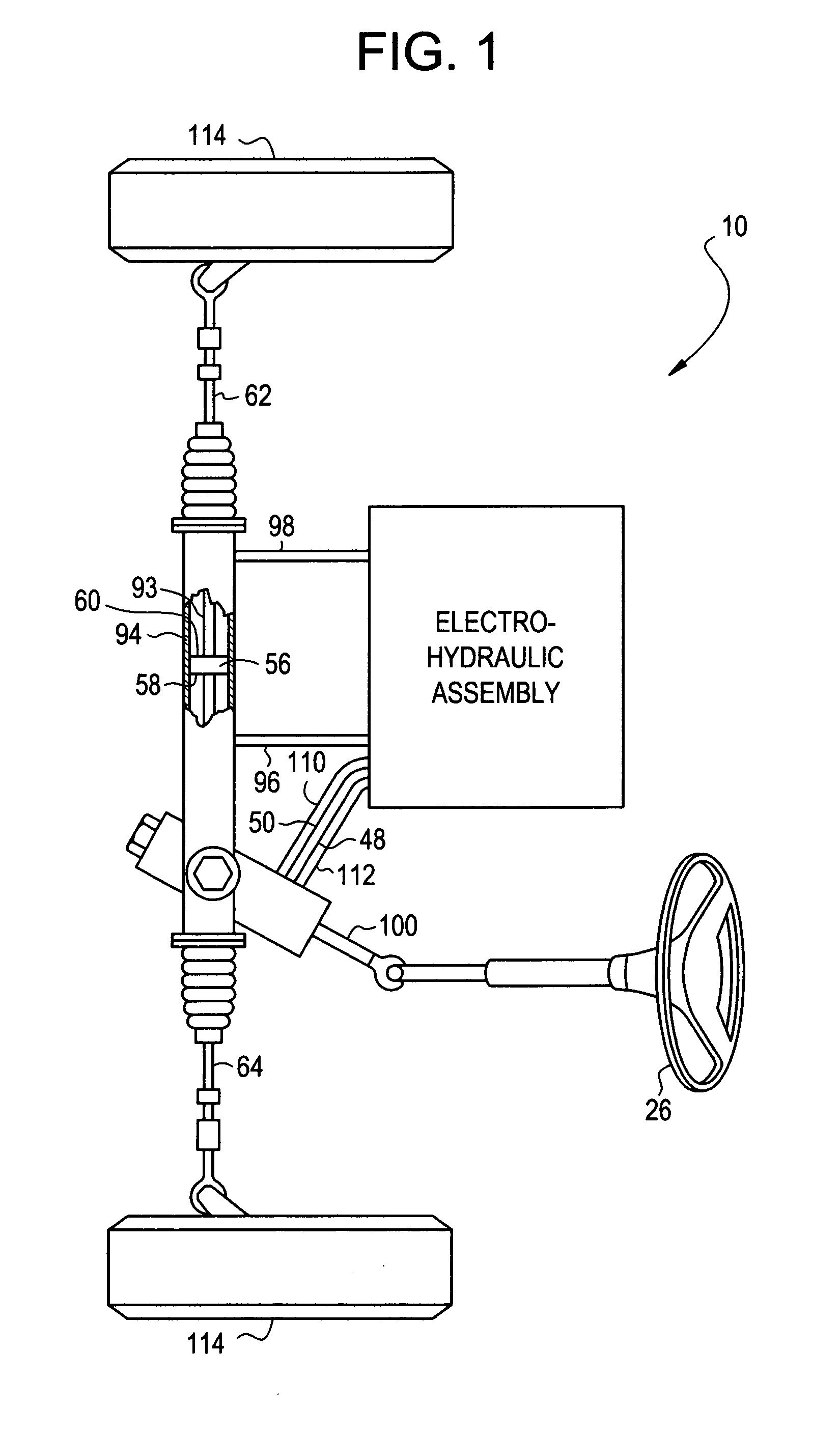 Vehicle power steering system