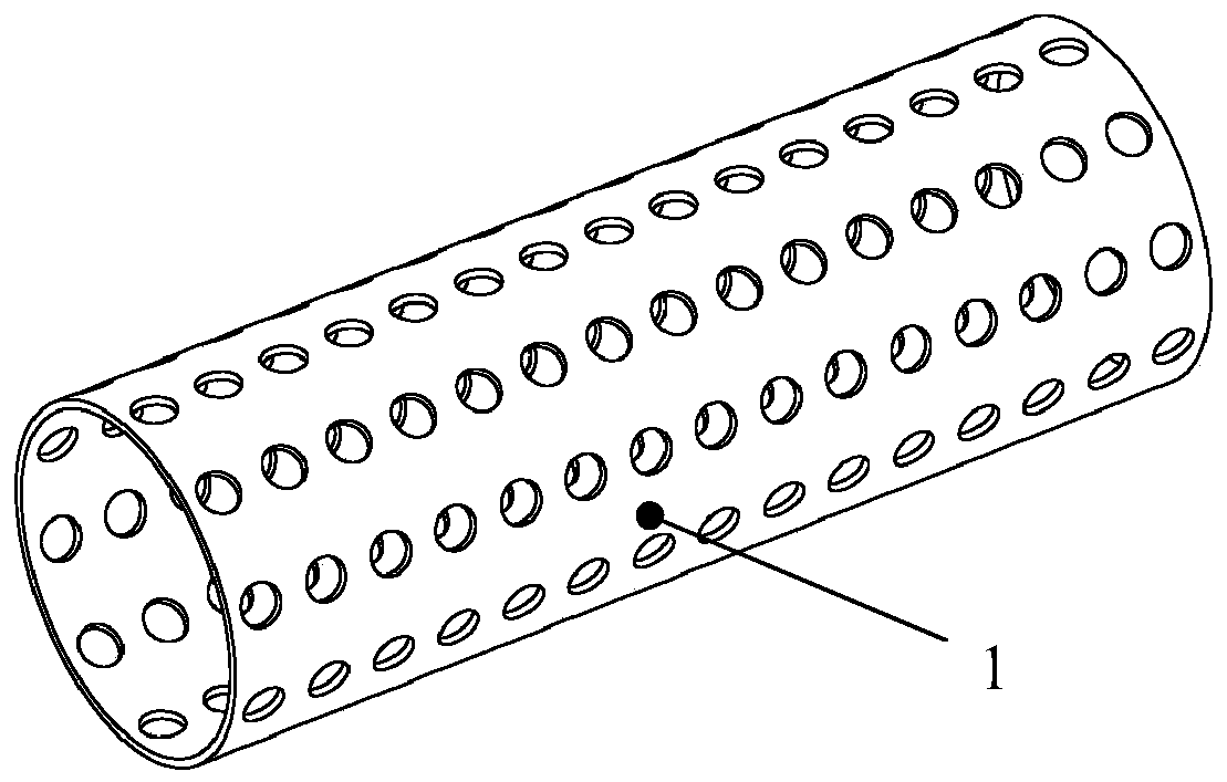 Film with serrated adhesive structure and laminated support thereof