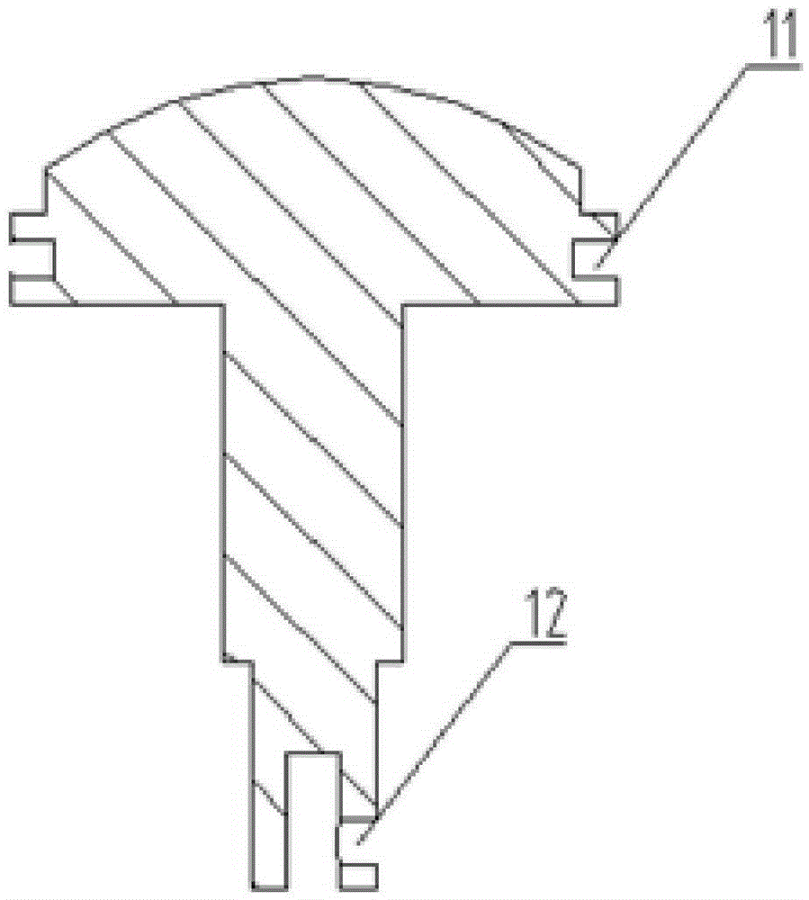 Floating press-fitting turbine shell bushing device and aligning positioning method