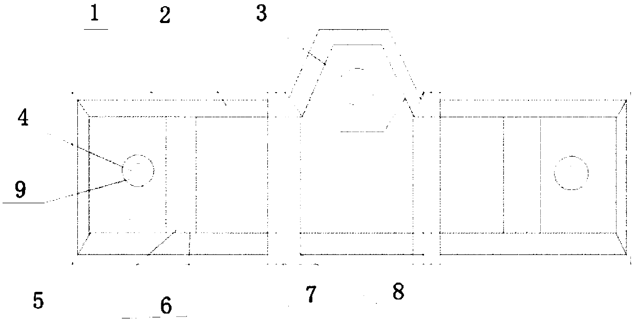 A tundish working layer lining structure for absorbing inclusions in molten steel