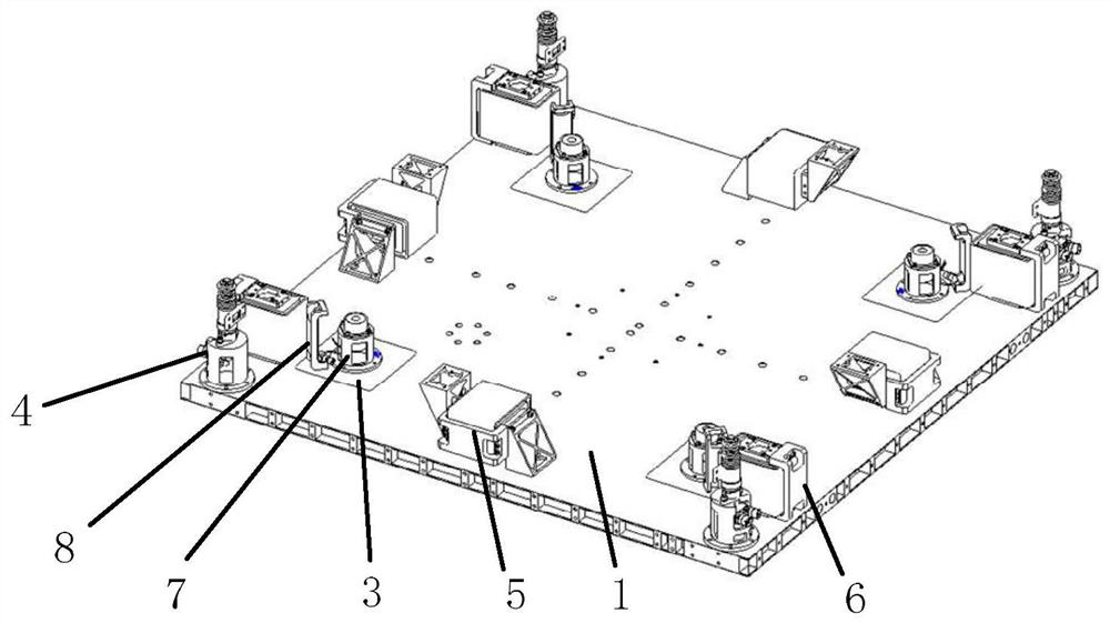 A method of connecting satellite cabins under over-constrained conditions