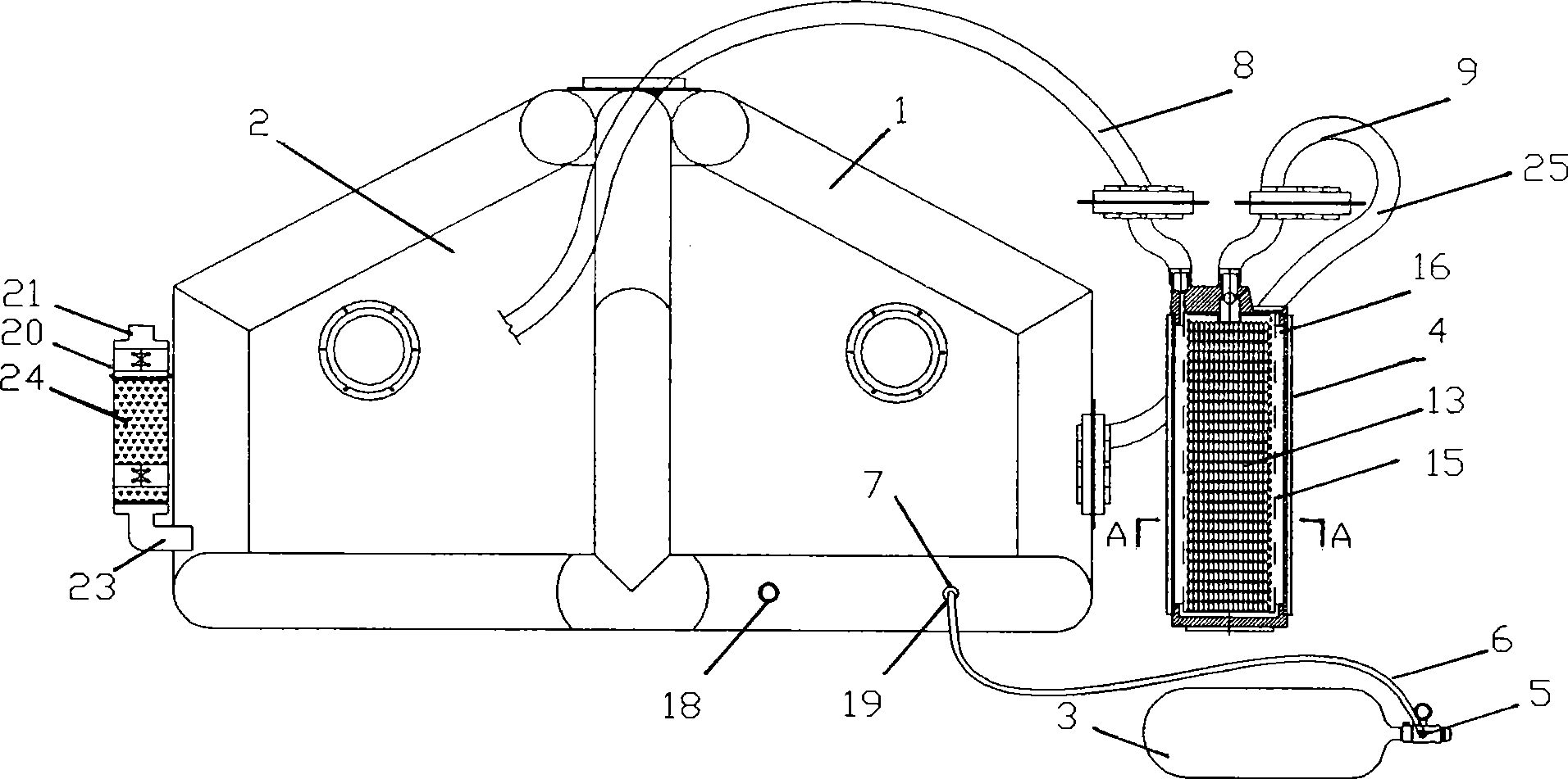 Isolated escape system