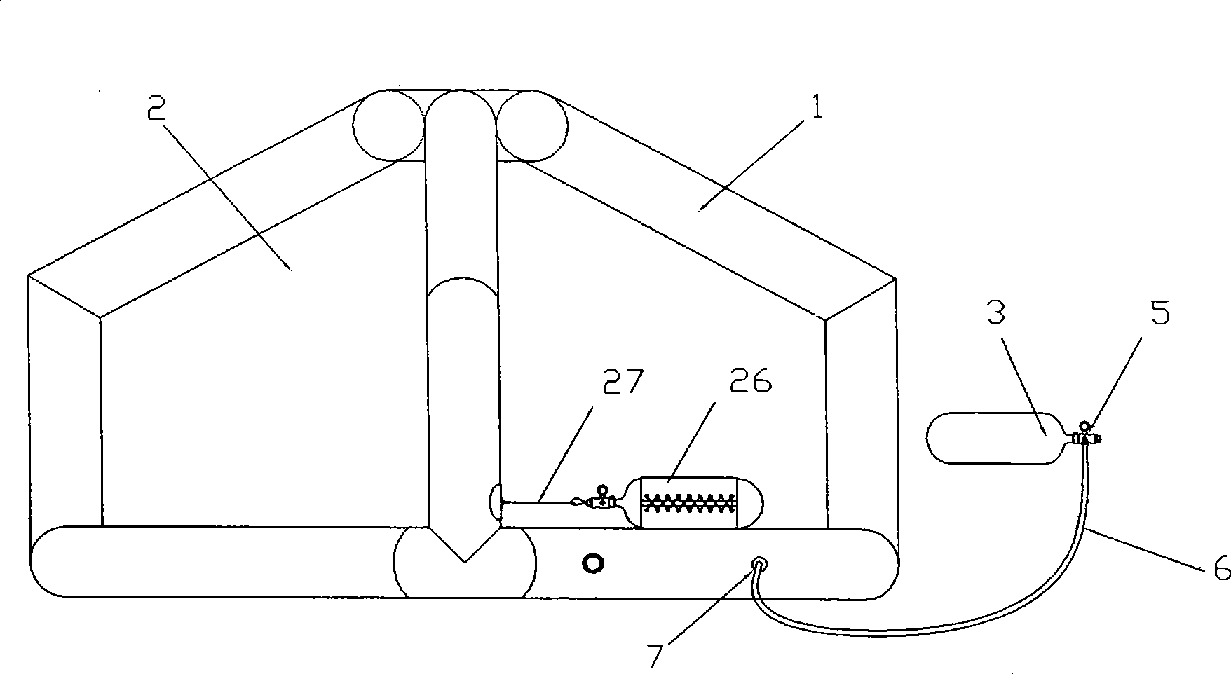 Isolated escape system