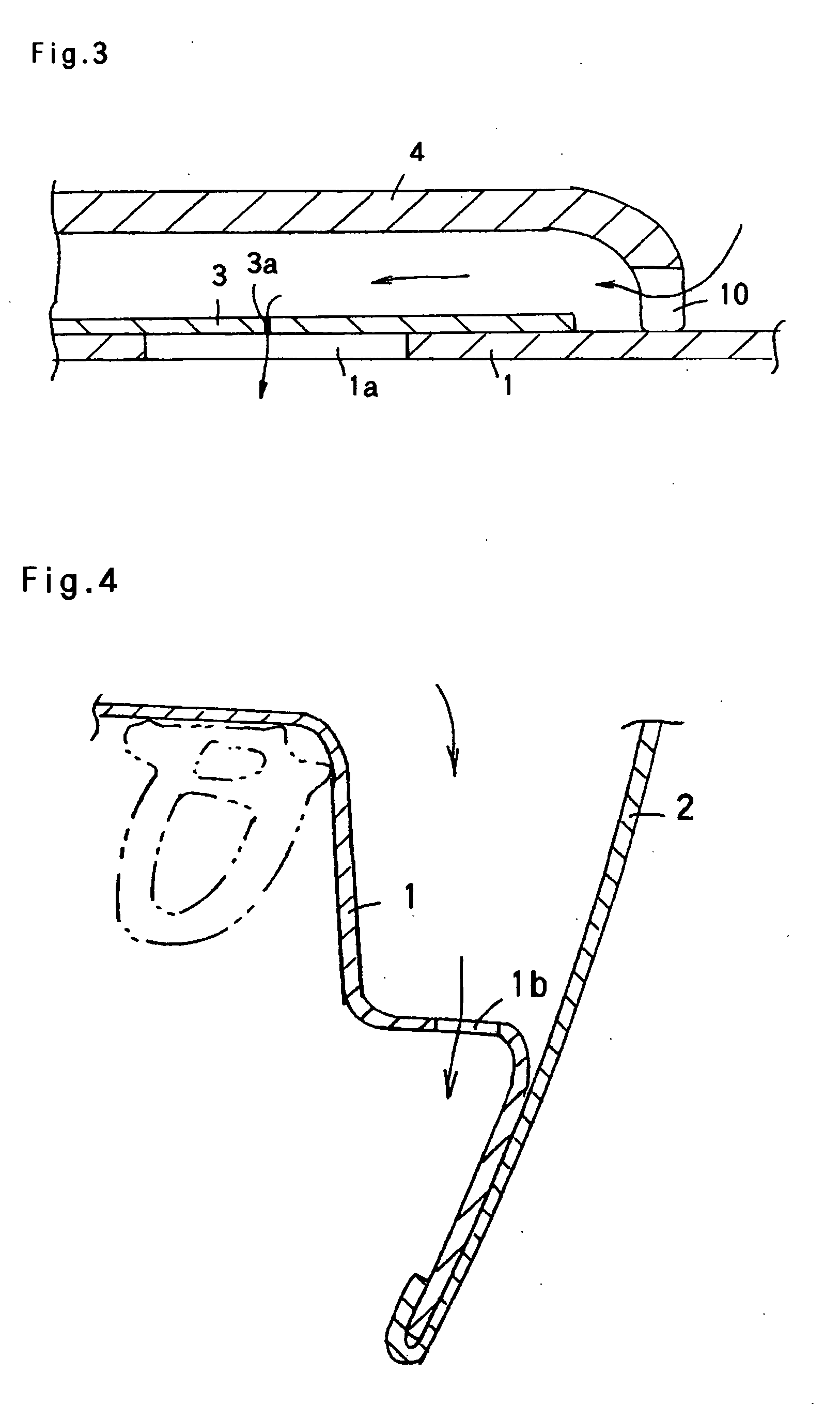 Ventilation structure of automobile door