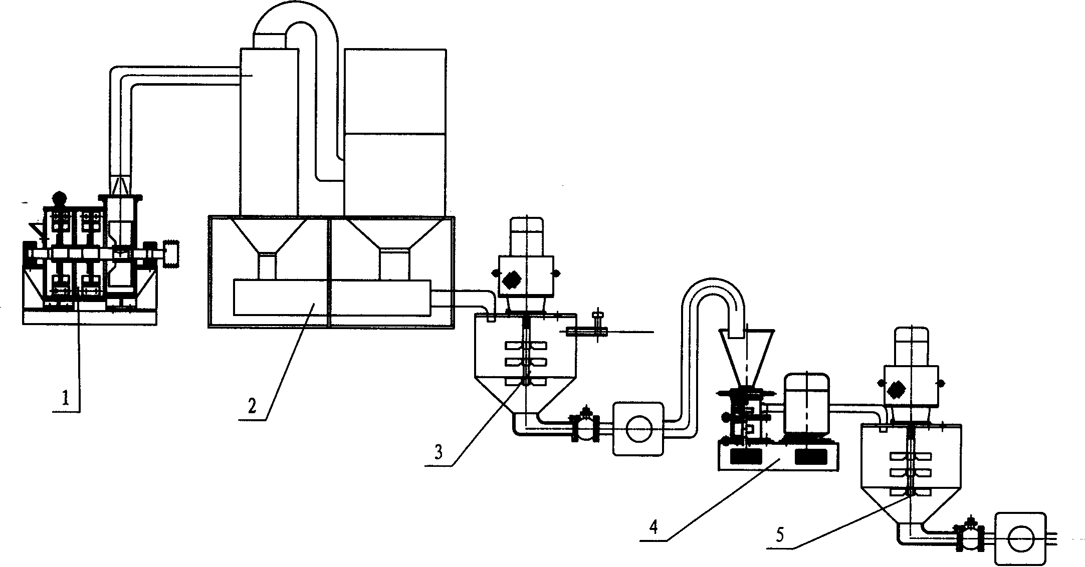 Method for producing water coal slurry