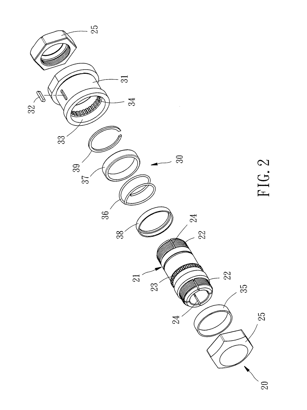 Handwheel clutch for use in machinery