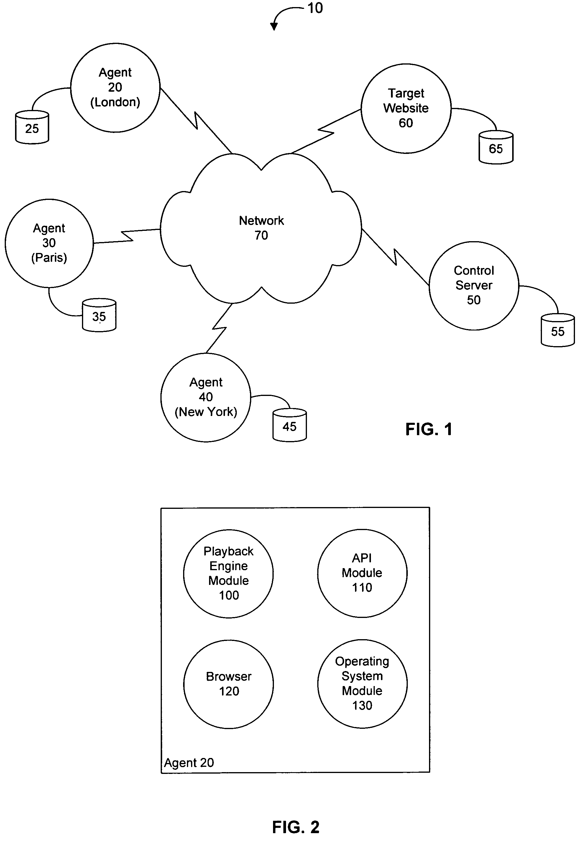 Systems and methods for website monitoring and load testing via simulation