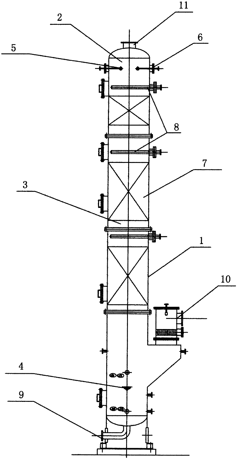 Dust Scrubber for Treatment of Fumed Silica Tail Gas