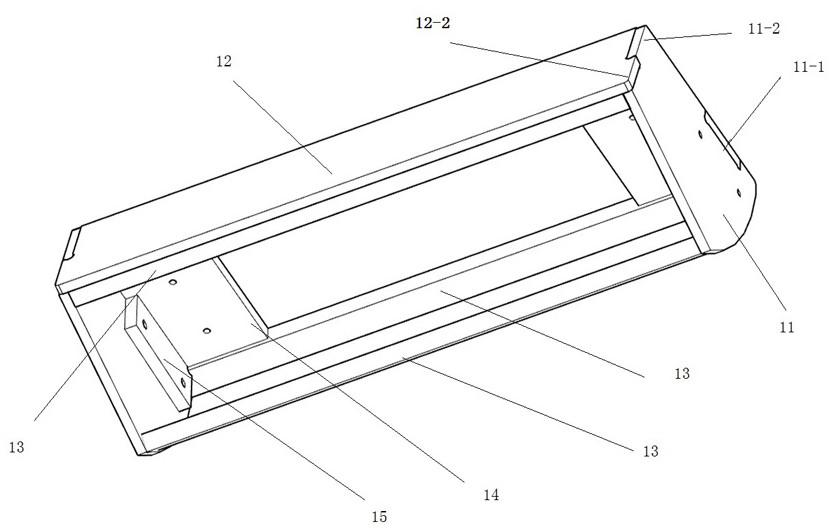 Backrest combined structure of assembled sofa