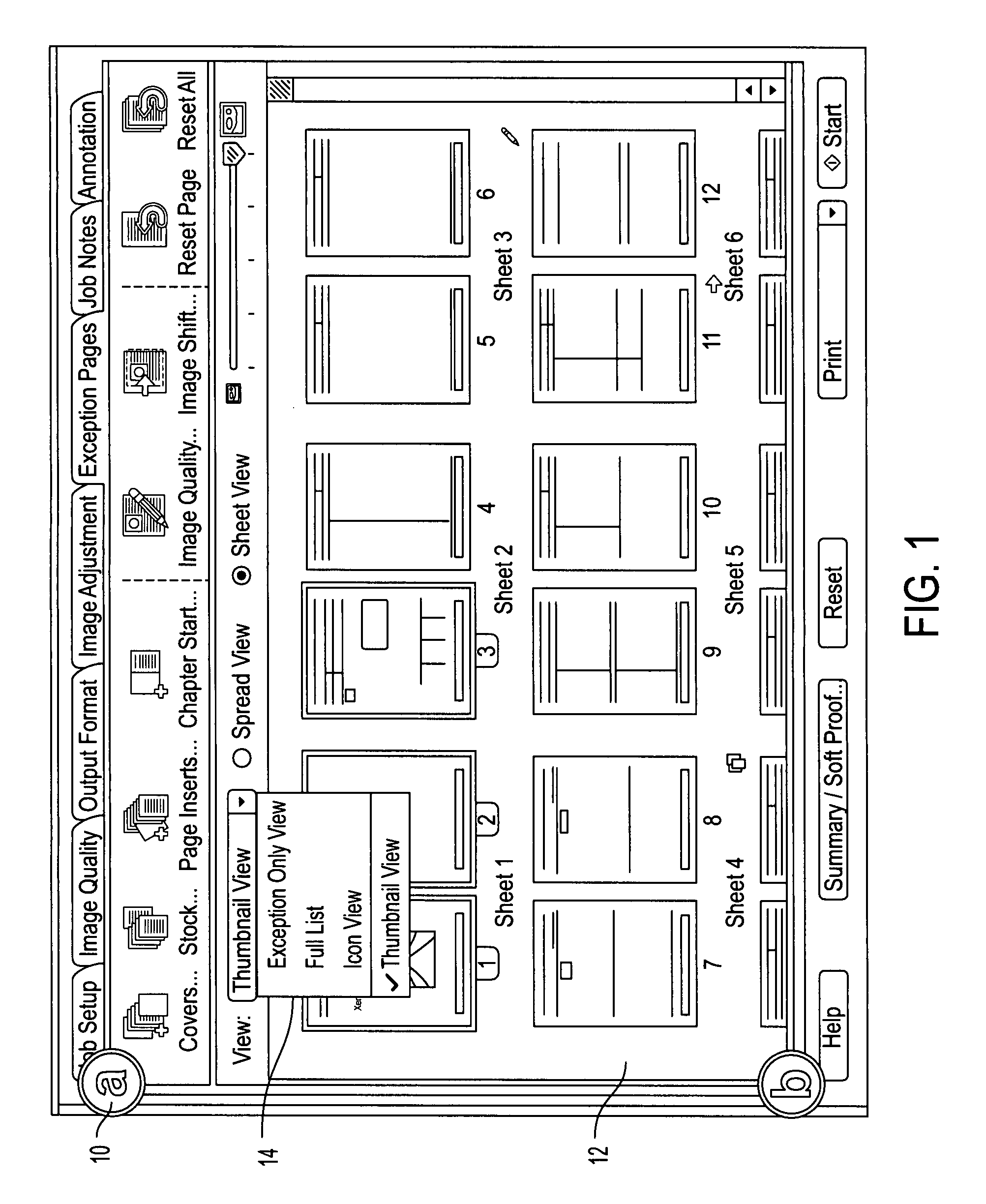 Exception page programming system