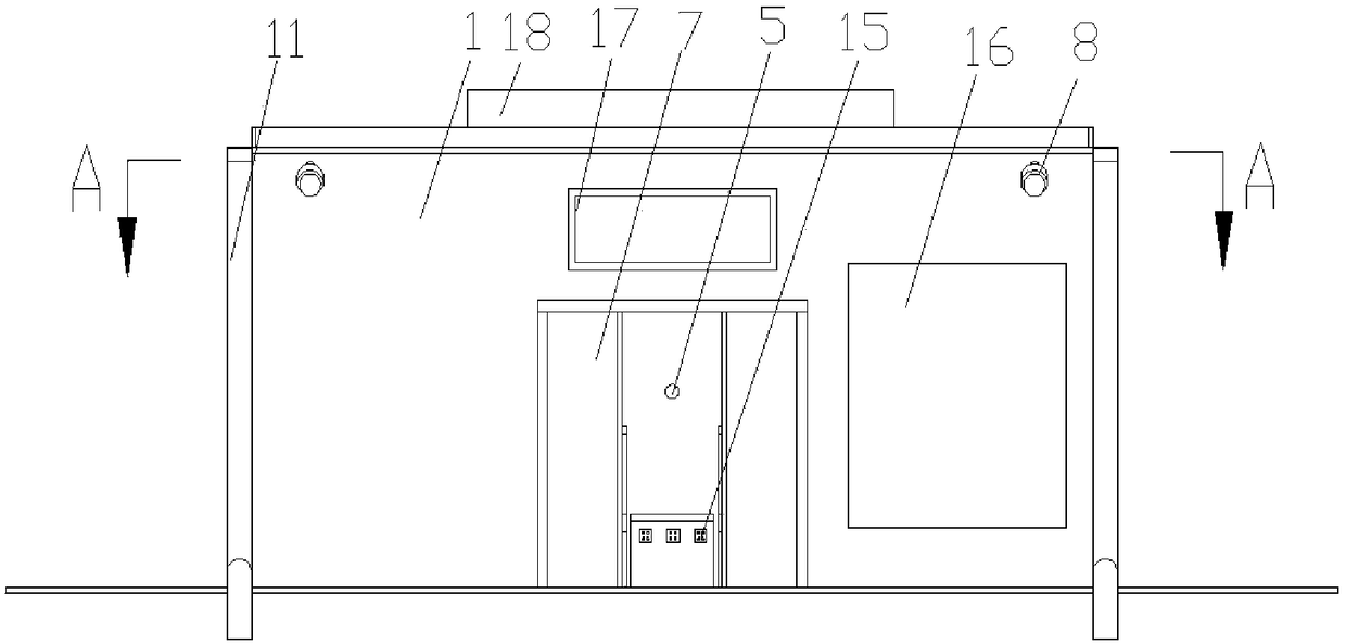 Bus shelter and assemblies