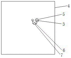 Microwave energy receiving plate