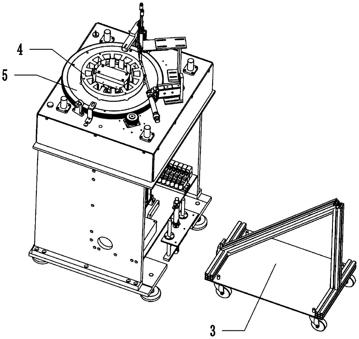 Winding assembly and stator winding machine